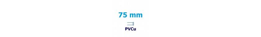 75 mm PVCu